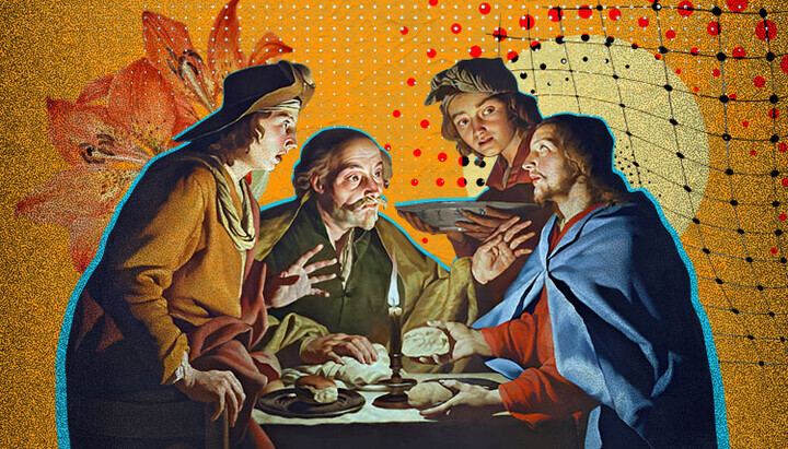 Abendmahl in Emmaus. Foto: UOJ