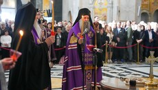 Patriarch Porfirije gedachte der Opfer des Bahnhofsunglücks von Novi Sad