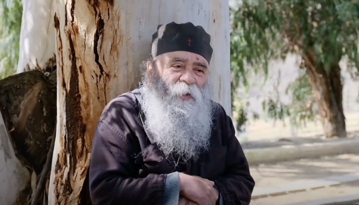 Hegumen Dositheos, Abt des Klosters Agia Skepi der Metropolie Sidirokastro der Griechisch-Orthodoxen Kirche. Foto: UOJ