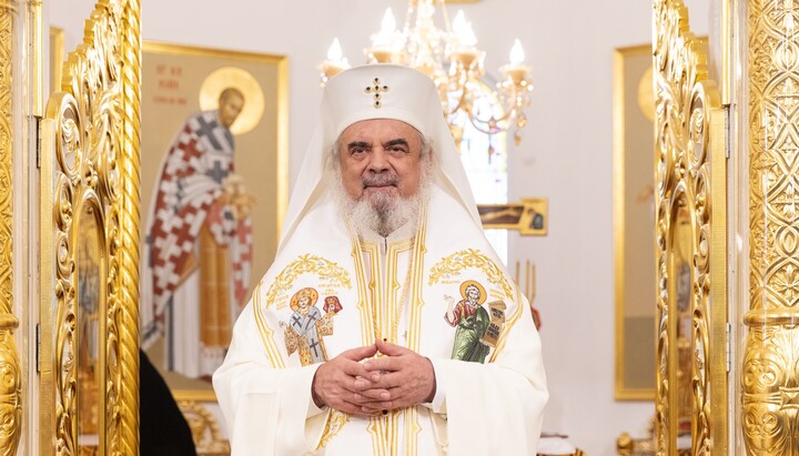 Patriarch Daniel betonte, dass die heilige Familie des Basilius des Großen als Sinnbild für Glauben, Liebe und generationsübergreifende Heiligkeit stehe. Foto: Patriarchat