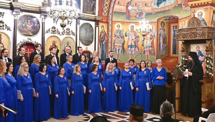 Chor der Kathedralkirche in Zaječar. Foto: SPC