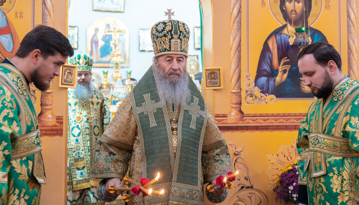 Metropolit Onufrij. Foto: Pressedienst der Ukrainisch-Orthodoxen Kirche