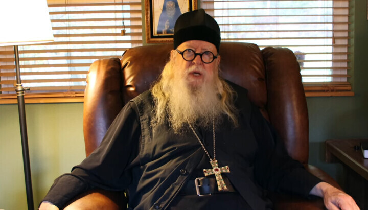 Abt Tryphon. Foto: UOJ in den USA