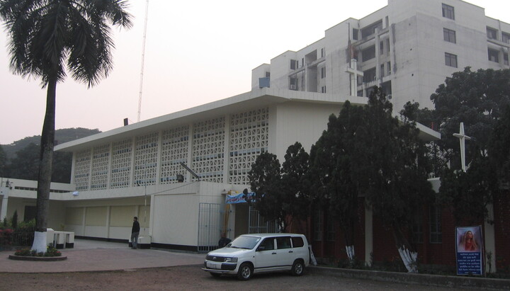 Die St.-Mary’s-Kathedrale in Dhaka, geistliches Zentrum der katholischen Christen in Bangladesch, wurde Ziel eines der jüngsten Bombenanschläge. Foto:Wikipedia