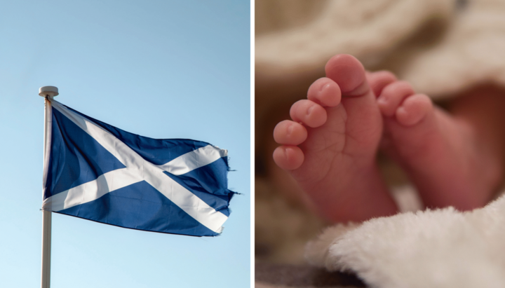 Symbolbild von Neugeborenen in Schottland. Foto: spuc