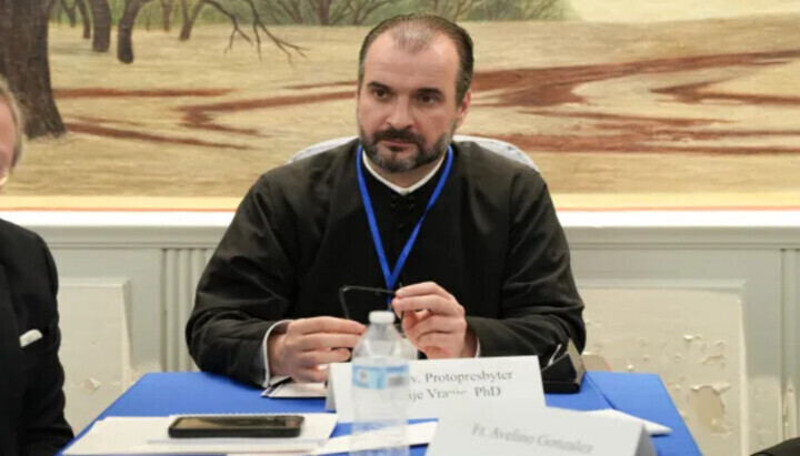 Der ehrwürdige Erzpriester Wasilij Wranitsch. Foto: Serbisch-Orthodoxe Kirche St. Lukas