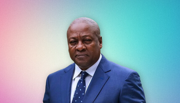 Ghanas Präsident. Foto: Out