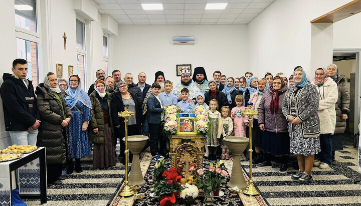 Die Gemeinde der Ukrainischen Orthodoxen Kirche in Italien. Foto: Facebook