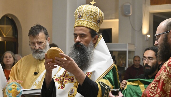 Patriarch Daniil leitet die festliche Vesper zum Andreasfest in der gleichnamigen Metropolitankirche in Sofia und erinnert an die bleibende Kraft der apostolischen Botschaft. Foto: Patriarchat