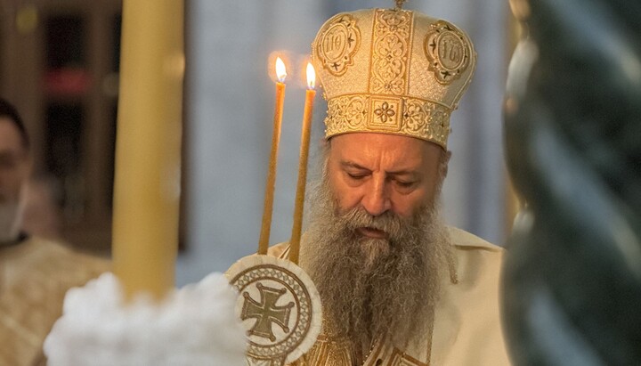 Patriarch Porfirije: „Im Zentrum dieser geistlichen Erneuerung und im Zentrum jeder Fastenzeit steht die ständige Erinnerung und Erneuerung in uns an die Worte des Herrn.“ Foto: Patriarchat
