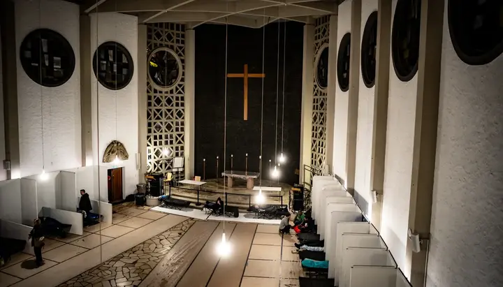 Weißfrauenkirche im Frankfurter Bahnhofsviertel. Foto: Meine Kirchenzeitung