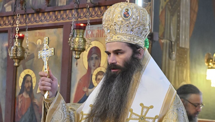 Bischof Johannes von Branitsa verwies auf die Buße als Voraussetzung für die Rückkehr in den Schoß der Kirche. Foto: Patriarchat.