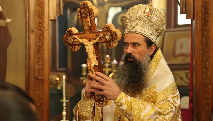 Patriarch Daniil erinnerte in seiner Festansprache an den heiligen Nikolaus und rief die Gläubigen zum Vertrauen, zur Nächstenliebe und zum mutigen Glaubensbekenntnis auf. Foto: Patriarchat