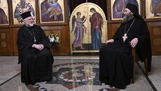 Abt Methodius aus dem Kloster Hilandar ist in Deutschland eingetroffen