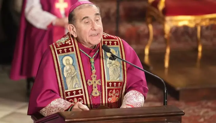 Erzbischof Mario Delpini von Mailand warnte in seiner Ambrosius-Rede vor einem drohenden gesellschaftlichen Kollaps in Italien. Foto: Diözese