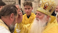 In Bari feierten UOK-Hierarchen Gottesdienst an Reliquien des Hl. Nikolaus