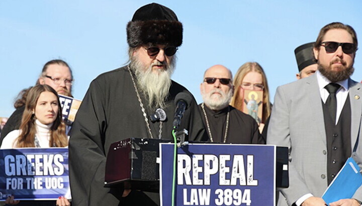 ROKA-Vertreter über Verfolgung der UOK bei Kundgebung vor dem Kongress