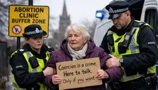 Glasgow: Frau erhielt Anklage wegen Gesprächsbereitschaft vor Abtreibungsklinik