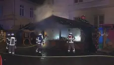 In Oldenburg wurde der Brandstifter eines Weihnachtsmarkts festgenommen
