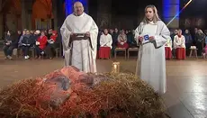 ARD schockierte die Zuschauer mit Schleim-Jesus zu Heiligabend