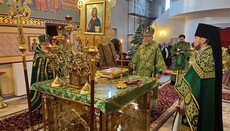Erzbischof Tichon leitete den Festgottesdienst im Kloster Götschendorf