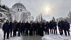 Patriarch Porfirije empfing serbische Wasserball-Nationalmannschaft