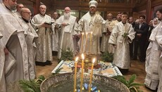 In der russischen Kirche in London wurde das Fest der Theophanie gefeiert