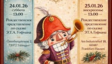 In Tübingen kündigte Gemeinde die Aufführung eines Weihnachtsstücks an