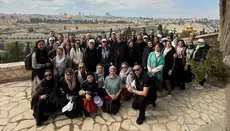 Pilger begaben sich im Heiligen Land auf die Spuren Christi