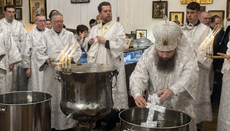 Metropolit Nikolaj vollzog den Ritus der Großen Wasserweihe in New York