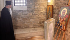 Μητροπολίτης Ιωανίκιος επισκέφθηκε τον τάφο του Σάββα στο Βέλικο Τάρνοβο