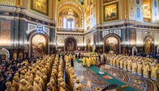 Erzbischof Tichon gratulierte Patriarch Kyrill zum Jahrestag der Inthronisierung