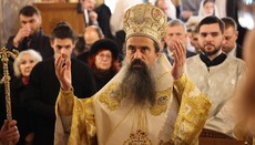 Patriarch Daniil gedachte des Heiligen Seraphim von Sofia