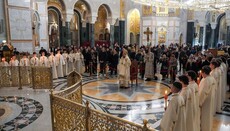 Свято Стрітення Господнього відзначено в церкві святого Сави