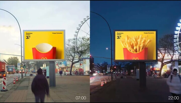 Deutsches McDonald’s entfernt zu Ramadan Essen aus Werbung bis Sonnenuntergang