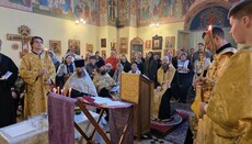 Bischof Irenei leitete Krankensalbung zur Großen Fastenzeit in Sanremo