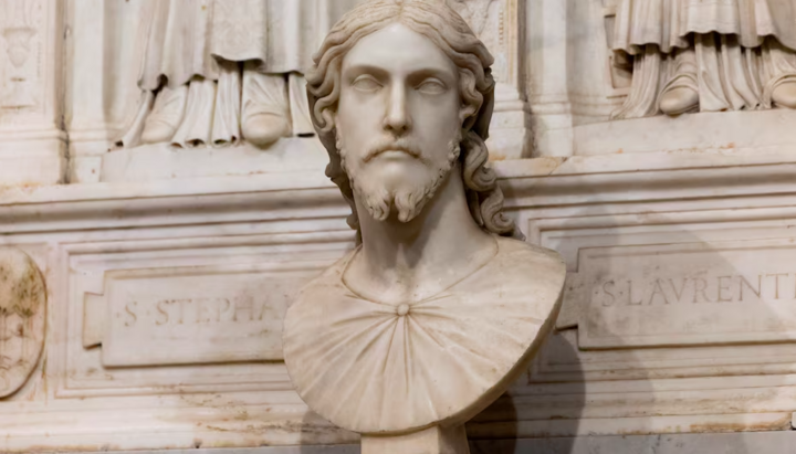 Bisher unbekannte Büste Christi von Michelangelo in Kirche Roms gefunden