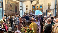 Orthodoxe Gläubige kamen zur Krankensalbung nach Luxemburg