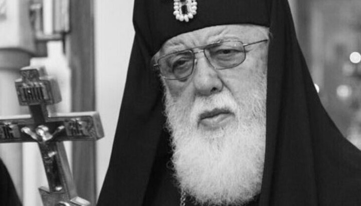 Seine Seligkeit sprach sein Beileid für den verstorbenen Patriarchen Ilia aus