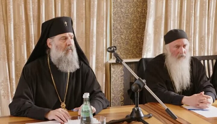 Sitzung des Synods der georgischen Kirche anlässlich des Ablebens des Primas