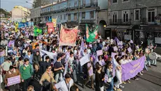 Molotowcocktail auf Pro-Life-Marsch in Lissabon geworfen