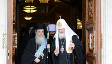 Patriarch Kirill gratulierte Patriarch Theophilos III. zum Namenstag
