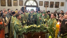 Erzbischof Tichon predigte über Vergänglichkeit des Ruhms und Treue zu Christus