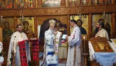 Priester- und Diakonenweihe zum Marienfest in Nürnberg mit Metropolit Serafim