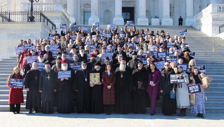 Orthodoxe in den USA: Das Gesetz zum „Krieg gegen den Glauben“ ignoriert Verfolgung der UOK