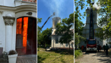 Feuerwehr rettete Ikonen aus brennender orthodoxer Kirche bei Zrenjanin