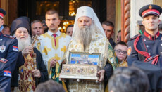 Erneut verlängert: Gürtel der Gottesmutter bleibt bis 5. Juni in Belgrad