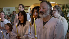 Zehn Amerikaner am Pfingstfest in Oregon orthodox getauft