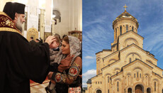 Patriarch Schio wird die 73. Massen-Taufe von Kindern in Georgien leiten