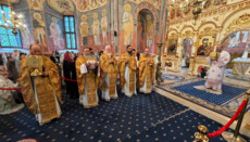 Weihbischof Sofian zelebrierte die Heilige Liturgie im Kloster Cernica